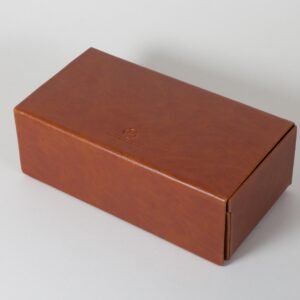 HK0013 Steel Case Vintage PU Brown