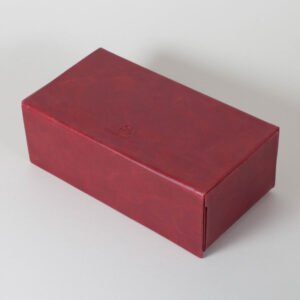 HK0013 Steel Case Vintage PU Red