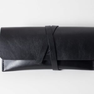 KSP024 Vintage PU Black Case
