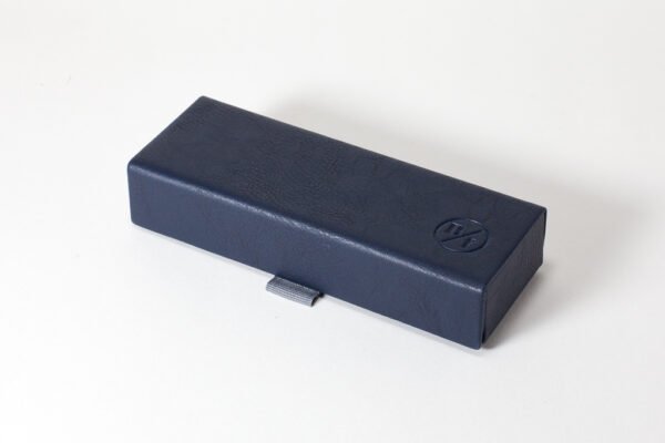 03212S Ribbon PU Navy Blue