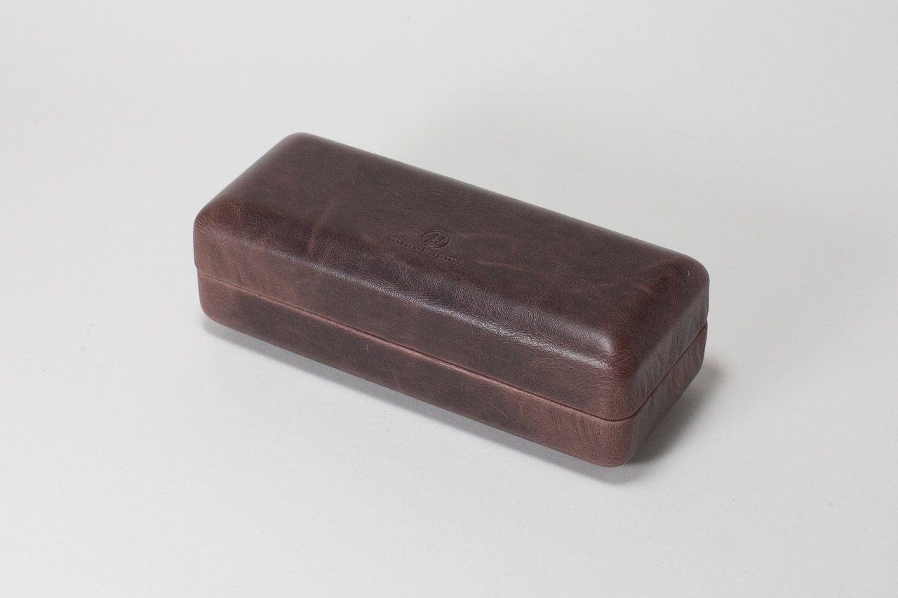 KS318H Vintage PU Dark Brown Case