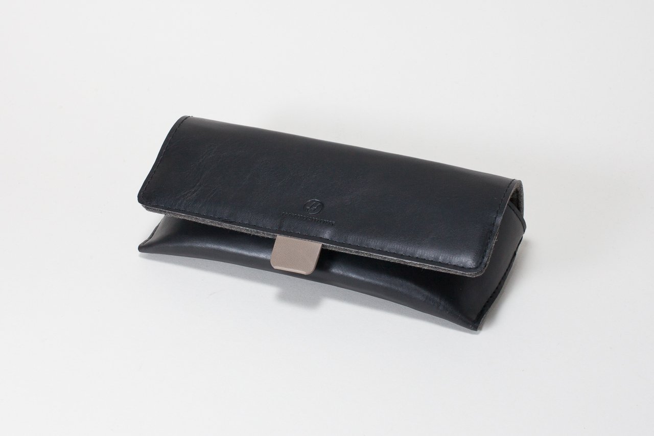 KSP014H Felt with Flap PU Black/Grey