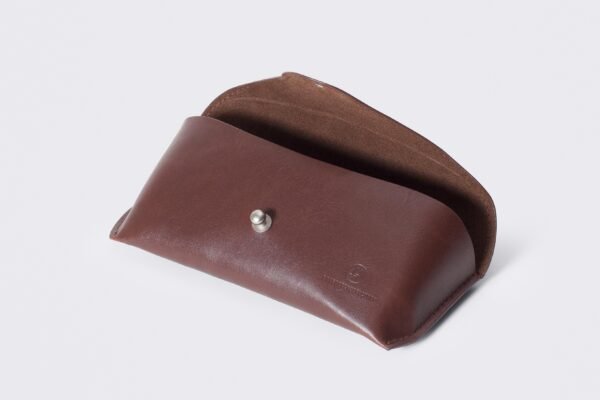 HK0008 Semi-Rigid Case Vintage PU Brown - Image 2