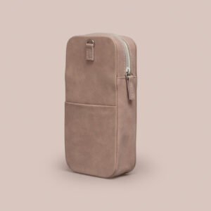 KSP087 Pink PU Zipper Case