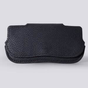 Lens Cover Pebble PU Black