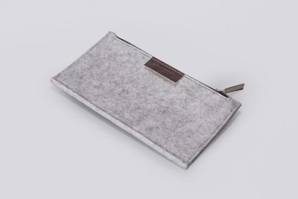 KSP016 with PU tag Felt Grey - Image 2