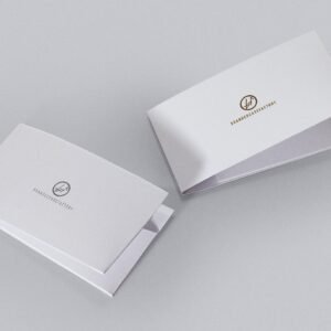 Mini Paper Folder White