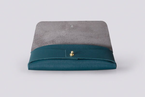 KSP061 Flocked PU Teal - Image 2