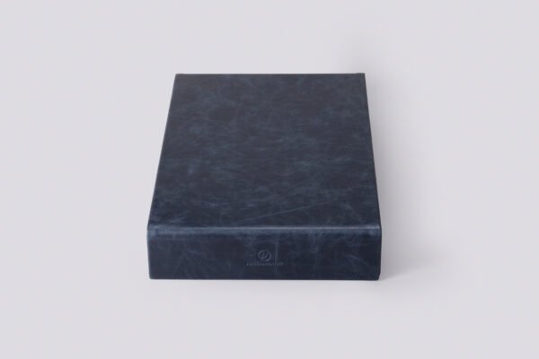 Display Box 4 Inserts Storage Leather-like Navy - Image 3