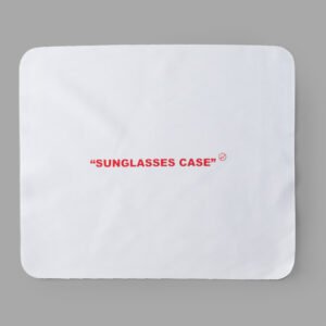 Lens cloth with round angle_300g White