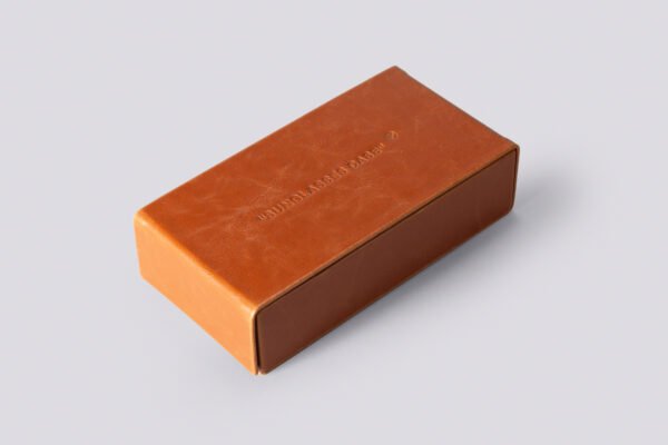 Display Box_1 Insert Storage Leather-like Brown
