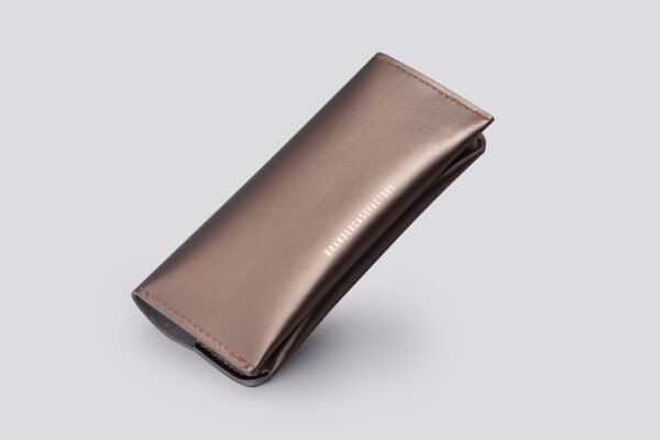KSP081-2 Leather-like PU Copper Grey Case