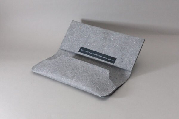 KSP081-1 Regenerated Leather Grey - Image 2