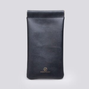 Spring top pouch 3 PU Black