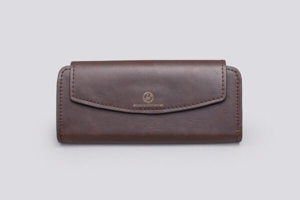 KSP056 Leather-like PU Dark Brown