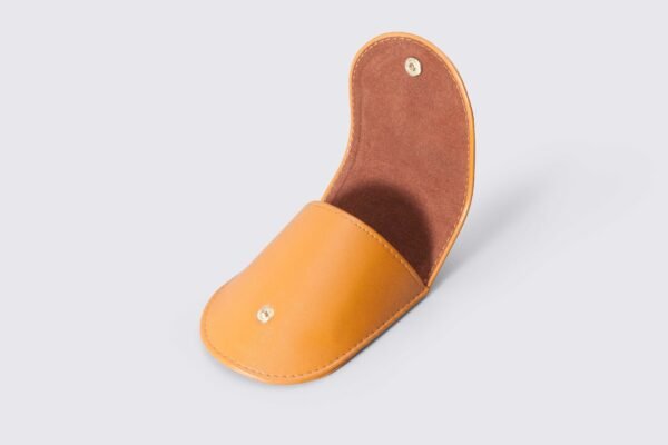 KSP036 Folded Pouch PU Light Brown - Image 3