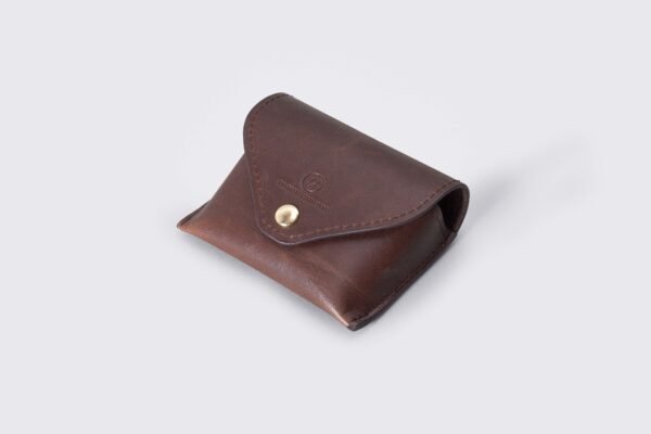KSP034 Folded Pouch Dark Brown - Image 2