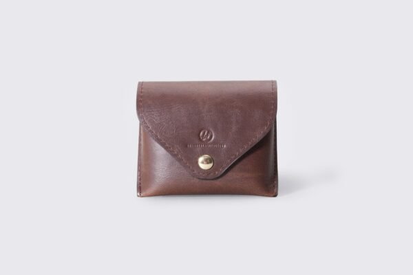KSP034 Folded Pouch Dark Brown