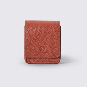 HK0007XS Semi-Rigid Pebble PU Brown