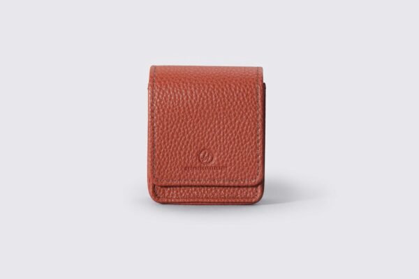 HK0007XS Semi-Rigid Pebble PU Brown
