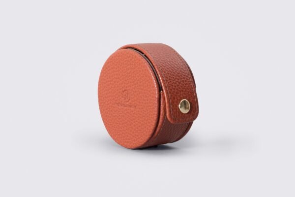 HK0040-1 Lens Case Pebble PU Brown