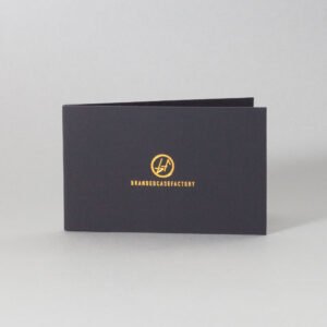 Paper Sleeve for Lens Cloth LPS #101 Black
