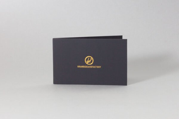 Paper Sleeve for Lens Cloth LPS #101 Black