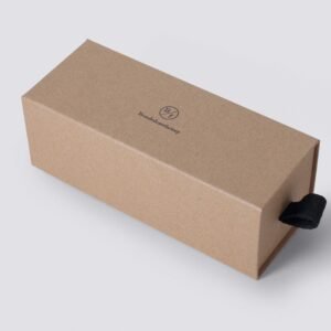 Drawer paper box Kraft Brown